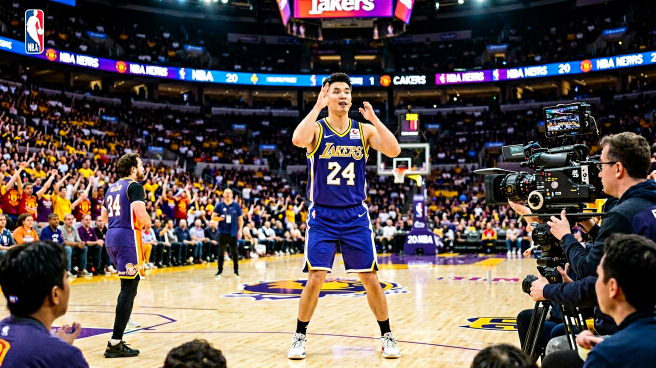 NBA篮球比赛现场精彩画面